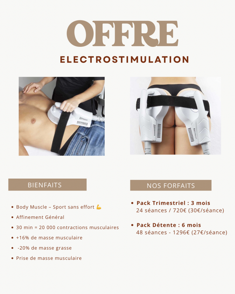 Offre electrostimulation bienfaits et forfaits